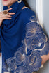 Poppy Affair Wool Silk Stole